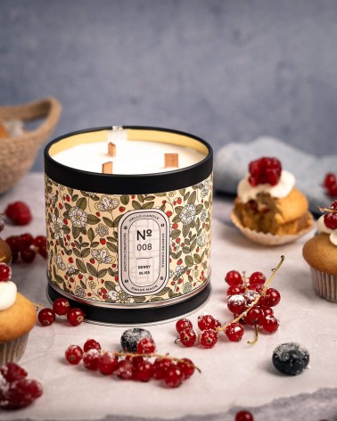 N°8 Berry Bliss - Natural handmade scented candle handmade good smelling candles shop store