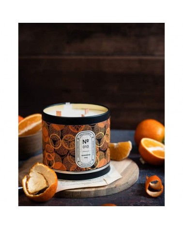 N°10 Tangerine Peel - Natural handmade scented candle handmade good smelling candles shop store