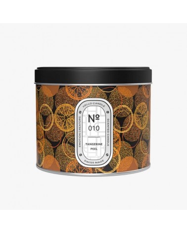 N°10 Tangerine Peel - Candela profumata naturale artigianale migliori candele profumate artigianali particolari