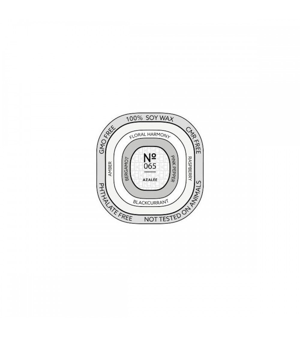 N°65 Azalée - Natural handmade scented candle handmade good smelling candles shop store