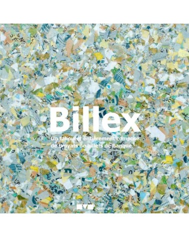 BILLEX - Sgabello di design realizzato con banconote compresse Maximum Paris