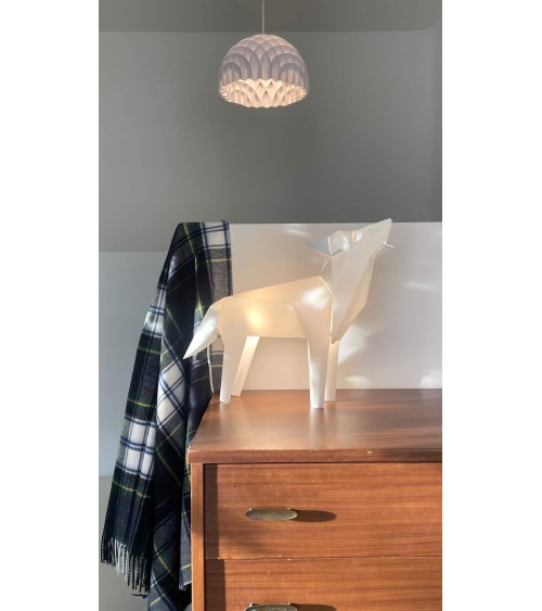 Lampada cane lupo - Lampada da tavolo design animali Plizoo Lampade led design moderne salotto