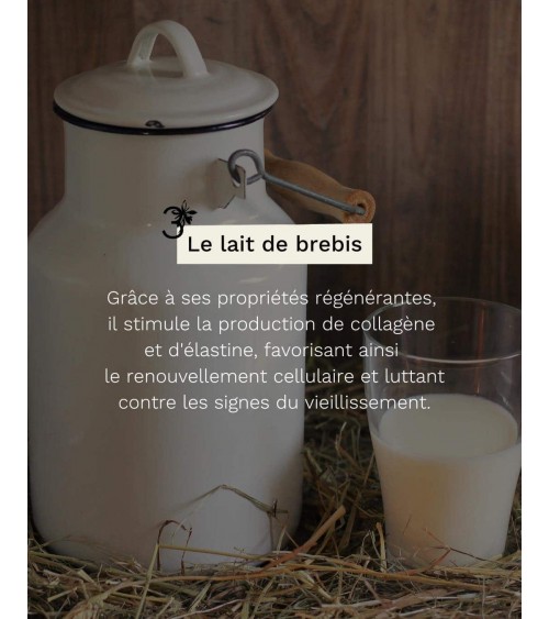 Lait de brebis & framboise - Savon solide naturel Saly Savons artisanal pour les mains le visage le corps savons artisanaux luxe