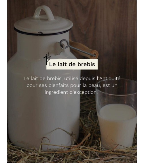 Lait de brebis & framboise - Savon solide naturel Saly Savons artisanal pour les mains le visage le corps savons artisanaux luxe