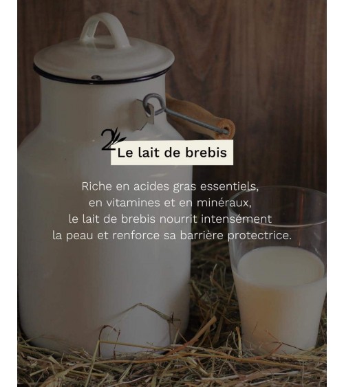 Lait de brebis & framboise - Savon solide naturel Saly Savons artisanal pour les mains le visage le corps savons artisanaux luxe