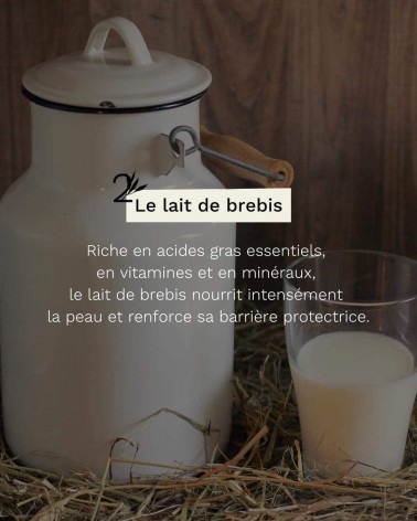 Lait de brebis & framboise - Savon solide naturel Saly Savons artisanal pour les mains le visage le corps savons artisanaux luxe