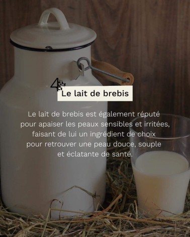 Lait de brebis & framboise - Savon solide naturel Saly Savons artisanal pour les mains le visage le corps savons artisanaux luxe