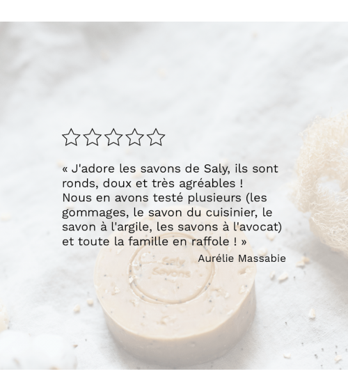 Coffret cadeau - Découverte 5 savons solides Saly Savons artisanal pour les mains le visage le corps savons artisanaux luxe