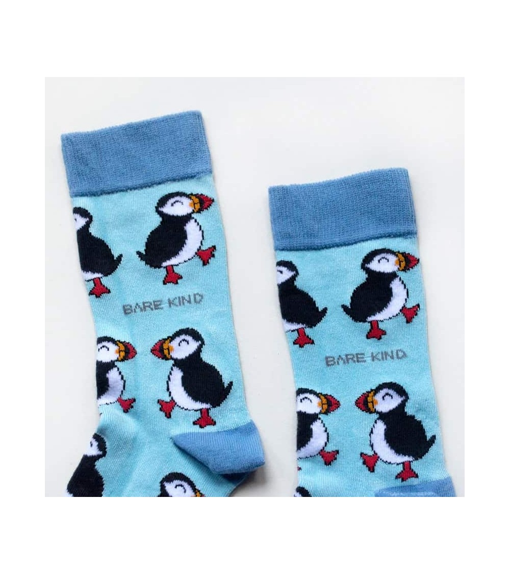 Rettet die Papageientaucher - Bambus Socken Bare Kind socke kuschelsocken für damen lustig herren farbige coole socken