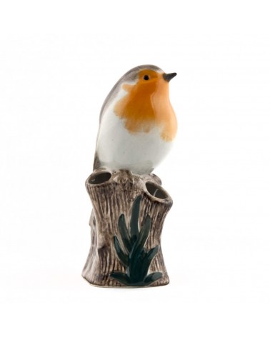 Mini Blume Vase - Rotkehlchen Quail Ceramics vasen deko blumenvase blume vase design dekoration spezielle schöne kitatori sch...