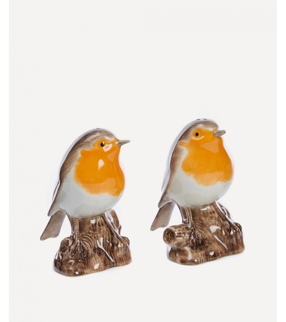 Robin - Salt and Peppers Quail Ceramics pots set shaker cute unique cool