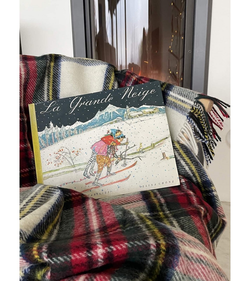 Plaid tartan DRESS STEWART - couverture en laine Bronte by Moon anglaise plaid tartan ecossais 100 laine highland