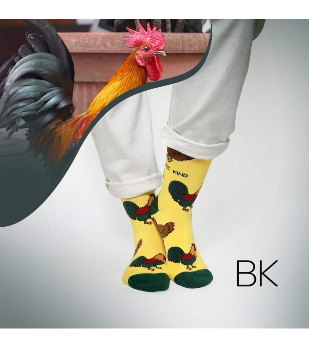Sauvez les poules - Chaussettes en bambou Bare Kind jolies pour femme originales pour homme chausset rigolotes drole Suisse