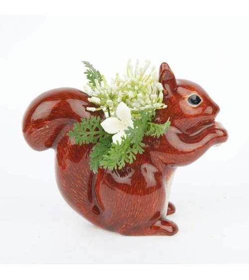 Écureuil - Mini vase à fleurs Quail Ceramics design fleur décoratif original kitatori suisse