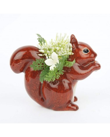 Écureuil - Mini vase à fleurs Quail Ceramics design fleur décoratif original kitatori suisse