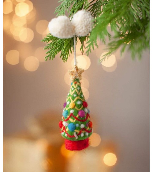 Albero di Natale decorato - Decorazione natale Sew Heart Felt Decorazioni natalizie eleganti particolari decoro natale decora...