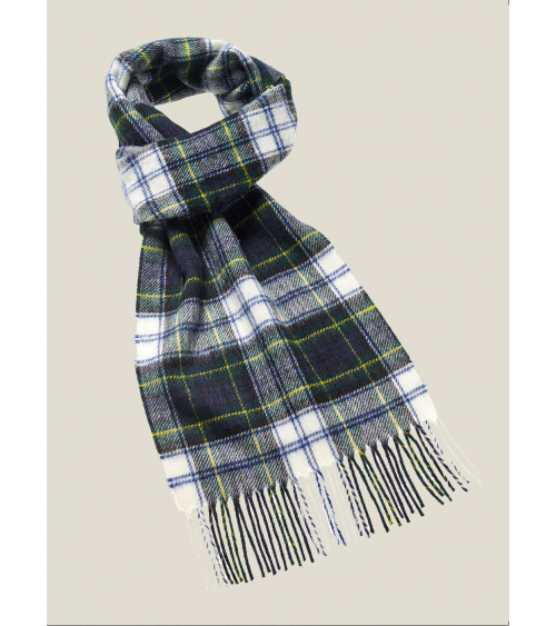 DRESS GORDON - Tartan Merino wool scarf Bronte by Moon scarves for women mens scarf Kitatori Switzerland