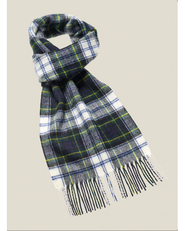 DRESS GORDON - Tartan Merino wool scarf Bronte by Moon scarves for women mens scarf Kitatori Switzerland