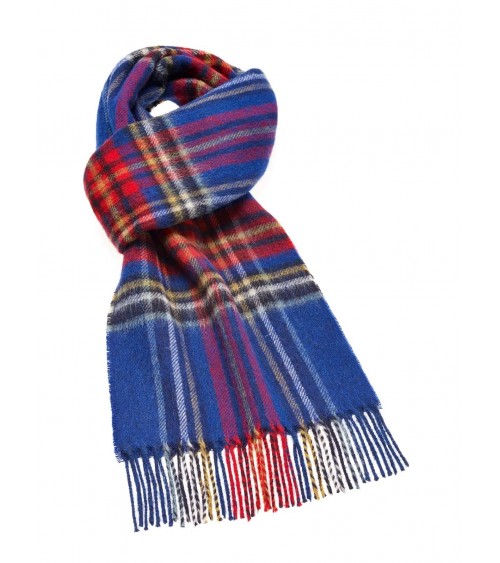 OTLEY Tartan - écharpe en laine mérinos Bronte by Moon luxe pour femme homme Suisse Kitatori