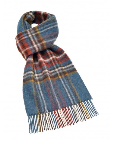 OTLEY Peacock - Merino wool scarf Bronte by Moon scarves for women mens scarf Kitatori Switzerland