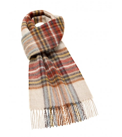 OTLEY Rust - Merino wool scarf Bronte by Moon scarves for women mens scarf Kitatori Switzerland