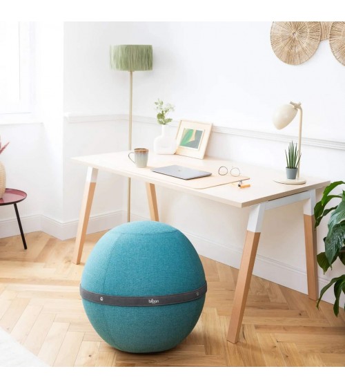 Sitting ball Bloon Original Lagoon Blue - Chair ball yoga excercise balance ball chair for office