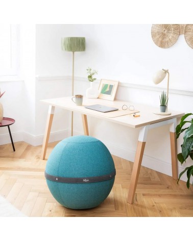 Sitting ball Bloon Original Lagoon Blue - Chair ball yoga excercise balance ball chair for office