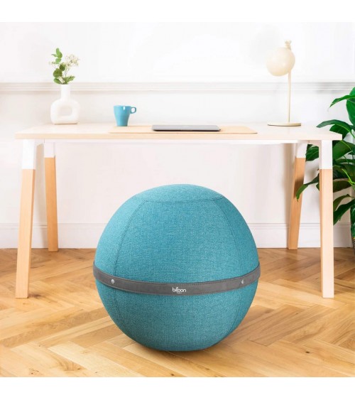 Sitting ball Bloon Original Lagoon Blue - Chair ball yoga excercise balance ball chair for office