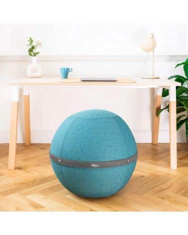 Sitting ball Bloon Original Lagoon Blue - Chair ball yoga excercise balance ball chair for office