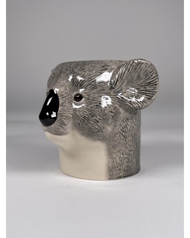 Koala - Stiftehalter & Blumentopf Quail Ceramics schreibtisch büro kinder besteckbehälter make up pinselhalter