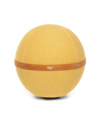 Bloon Original Jaune Maïs - Siège ballon Bloon Paris ergonomique swiss ball bureau d'assise