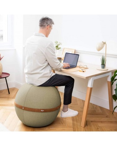 Sitting ball Bloon Original pistachio green - Chair ball yoga excercise balance ball chair for office