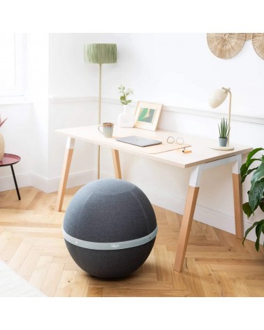 Bloon Original Quartz Grau - Sitzball Büro Bloon Paris Büro vluv Sitzbälle gut für rücken kaufen