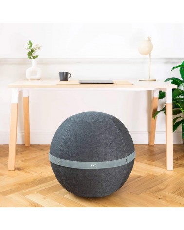 Bloon Original Quartz Grau - Sitzball Büro Bloon Paris Büro vluv Sitzbälle gut für rücken kaufen