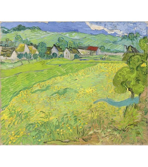 Les Vessenots en d'Auvers di van Gogh - Bottiglia isolata 500 ml IZY Bottles borracce termiche