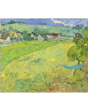 Les Vessenots bei Auvers von van Gogh - Thermo Trinkflasche IZY Bottles trink thermos flaschen wasserflaschen sport kaufen