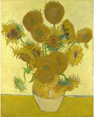 Sunflowers by Vincent van Gogh - Thermos coffee Mug IZY Bottles best water bottle