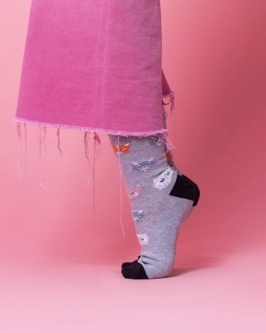 Chaussettes - BeCats - Chats Besocks jolies pour femme originales pour homme chausset rigolotes drole Suisse