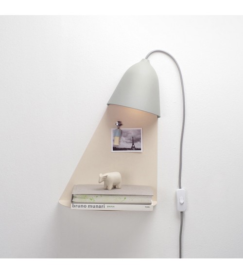 Light shelf Moss Grey - MODELLO DA ESPOSIZIONE ilsangisang lampade a muro design