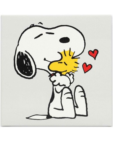 Be Snoopy Paint - Calzini beige in cotone bio Besocks calze da uomo per donna divertenti simpatici particolari