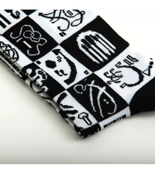 Thirty de Wassily Kandinsky - Chaussettes originales en coton Curator Socks jolies pour femme originales pour homme chausset ...