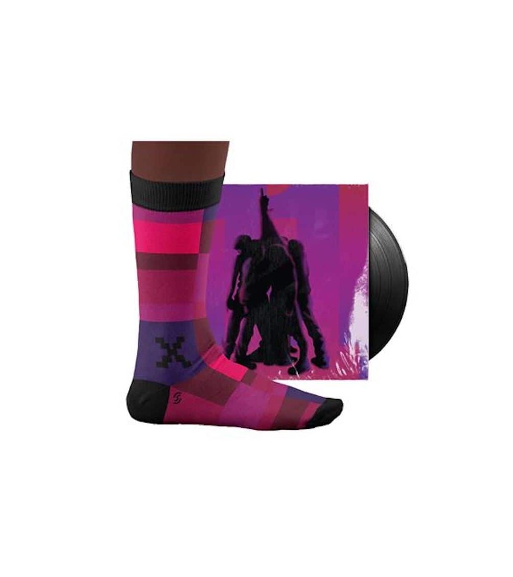 Eleven - Pearl Jam - Chaussettes originales Sock Affairs jolies pour femme originales pour homme chausset rigolotes drole Suisse