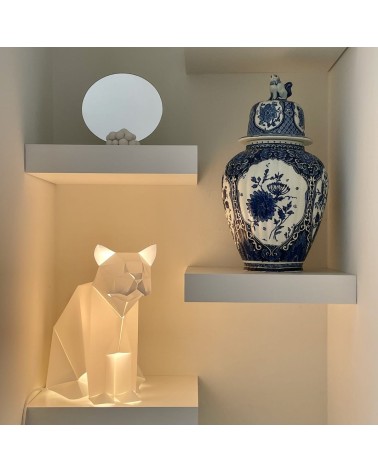 Lampe Katze - AUSSTELLUNGSMODELL Plizoo tischleuchte led modern designer kaufen