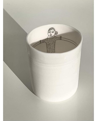 Abbraccio - donna - Mug, tazza da caffè e da tè in porcellana fine Keramiek van Sophie caffè espresso tazza particolari