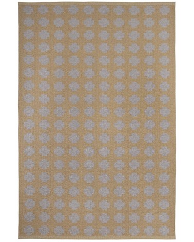 Paloma Beige - Tapis vinyle tissé Brita Sweden tapis scandinave en vinyle lavable en machine de cuisine exterieur salon couloir