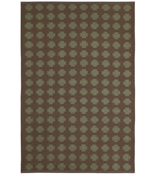 Paloma Green - Vinyl Rug Brita Sweden cool vinyl rugs runner for kitchen washable outdoor rugs