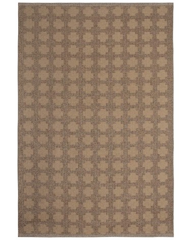 Paloma Gold - Tapis vinyle tissé Brita Sweden tapis scandinave en vinyle lavable en machine de cuisine exterieur salon couloir