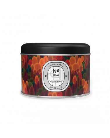 N°64 Cocooning - Bougie parfumée naturelle artisanale  artisanale maison originale naturelle suisse