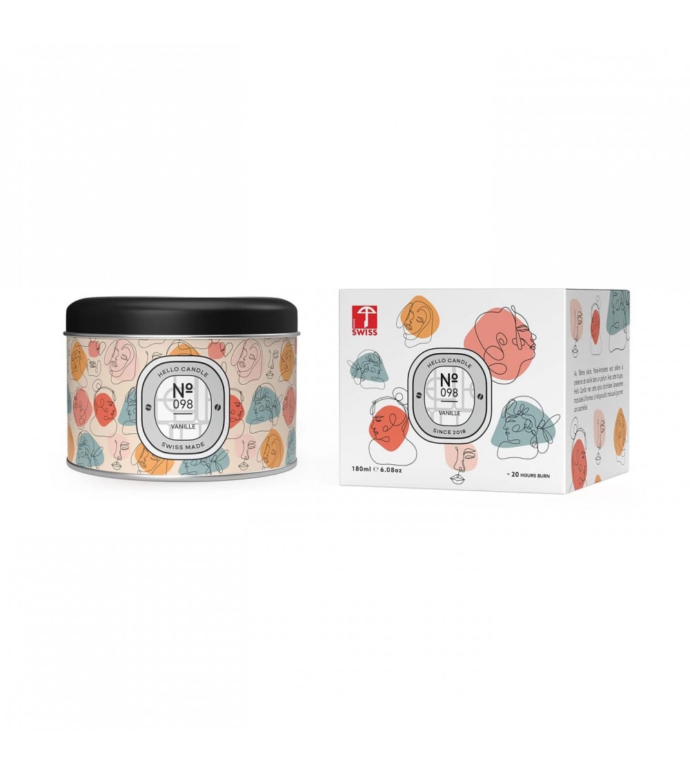 N°98 Vanille - Bougie parfumée naturelle artisanale  artisanale maison originale naturelle suisse