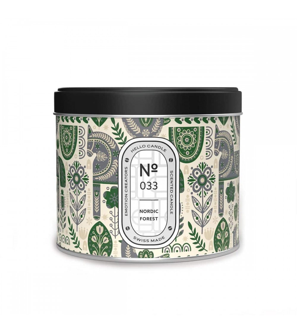 N°33 Nordic Forest - Natural handmade scented candle handmade good smelling candles shop store